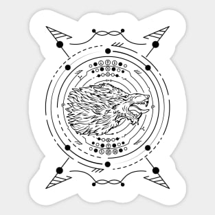 Fenrir | Norse Pagan Symbol Sticker